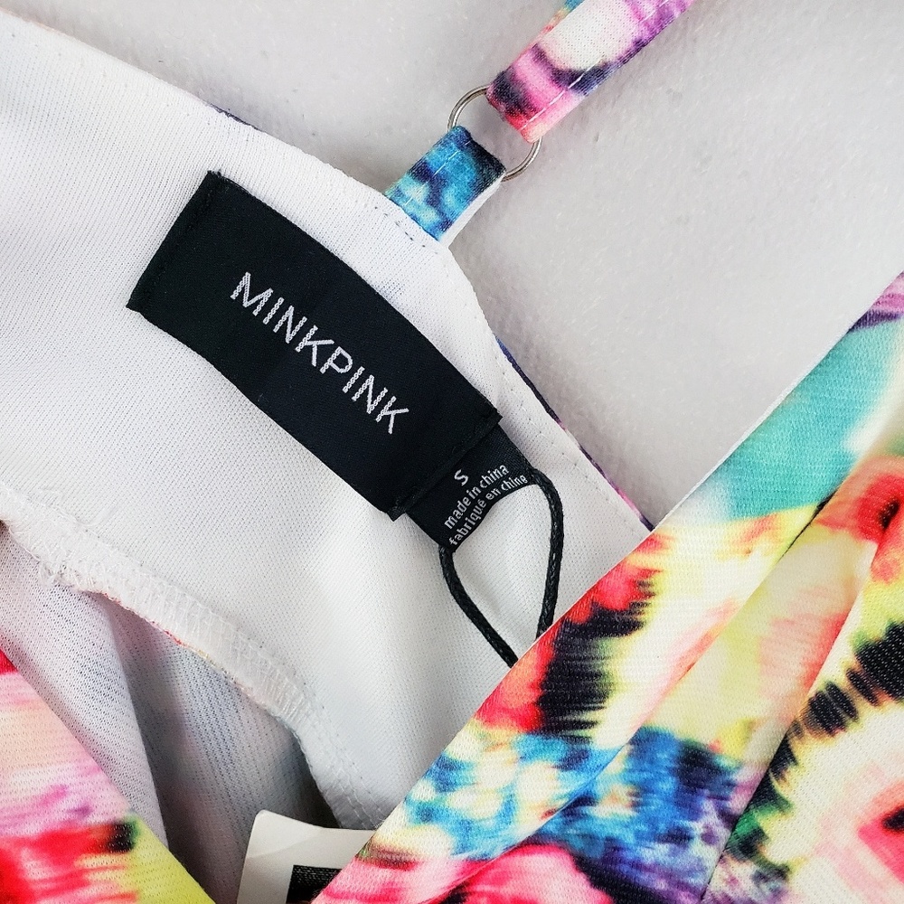 NWT • MINKPINK "Spring Wave" Fit & Flare Festival & Rave Dress - Picture 9 of 9